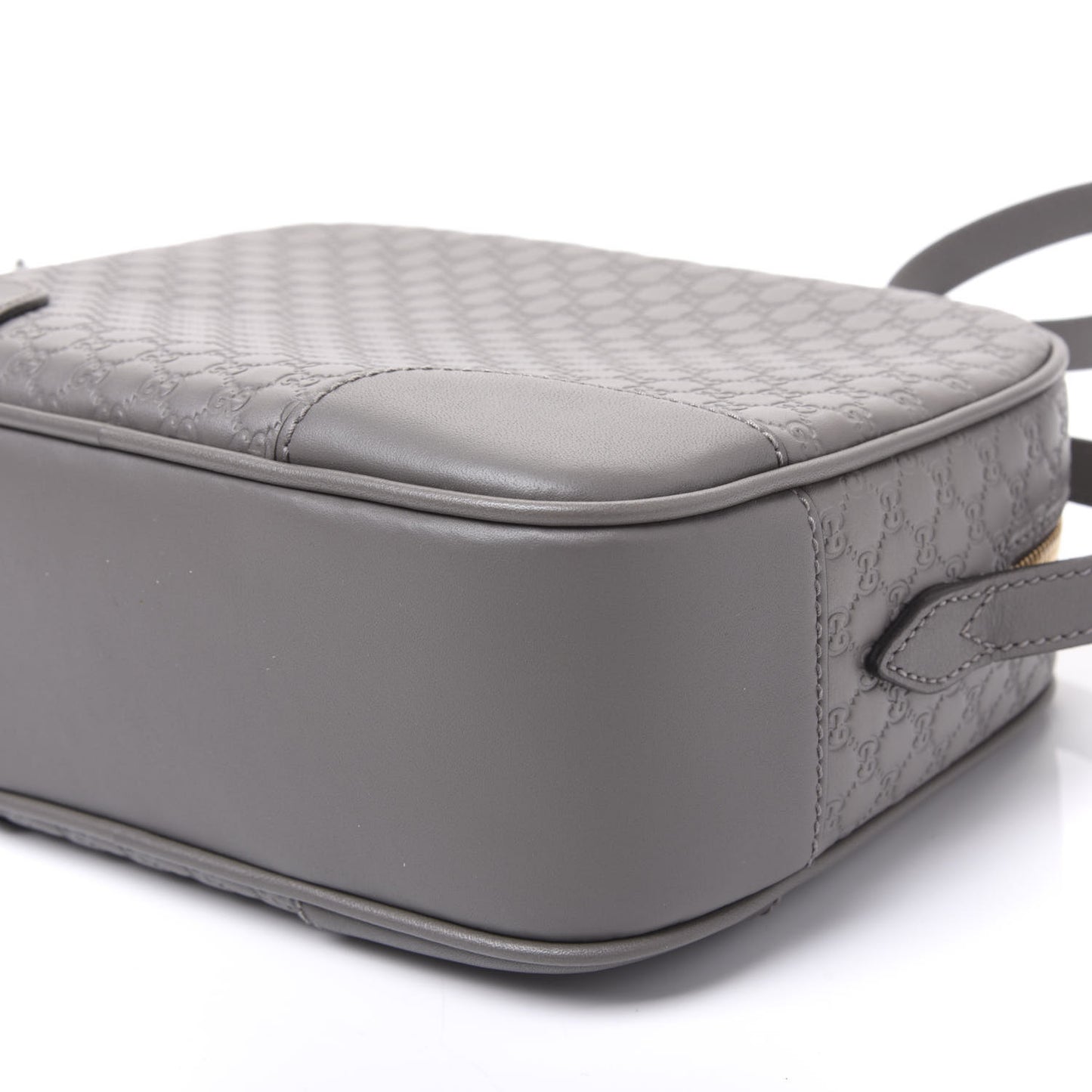 Microguccissima Mini Bree Messenger Bag Grey