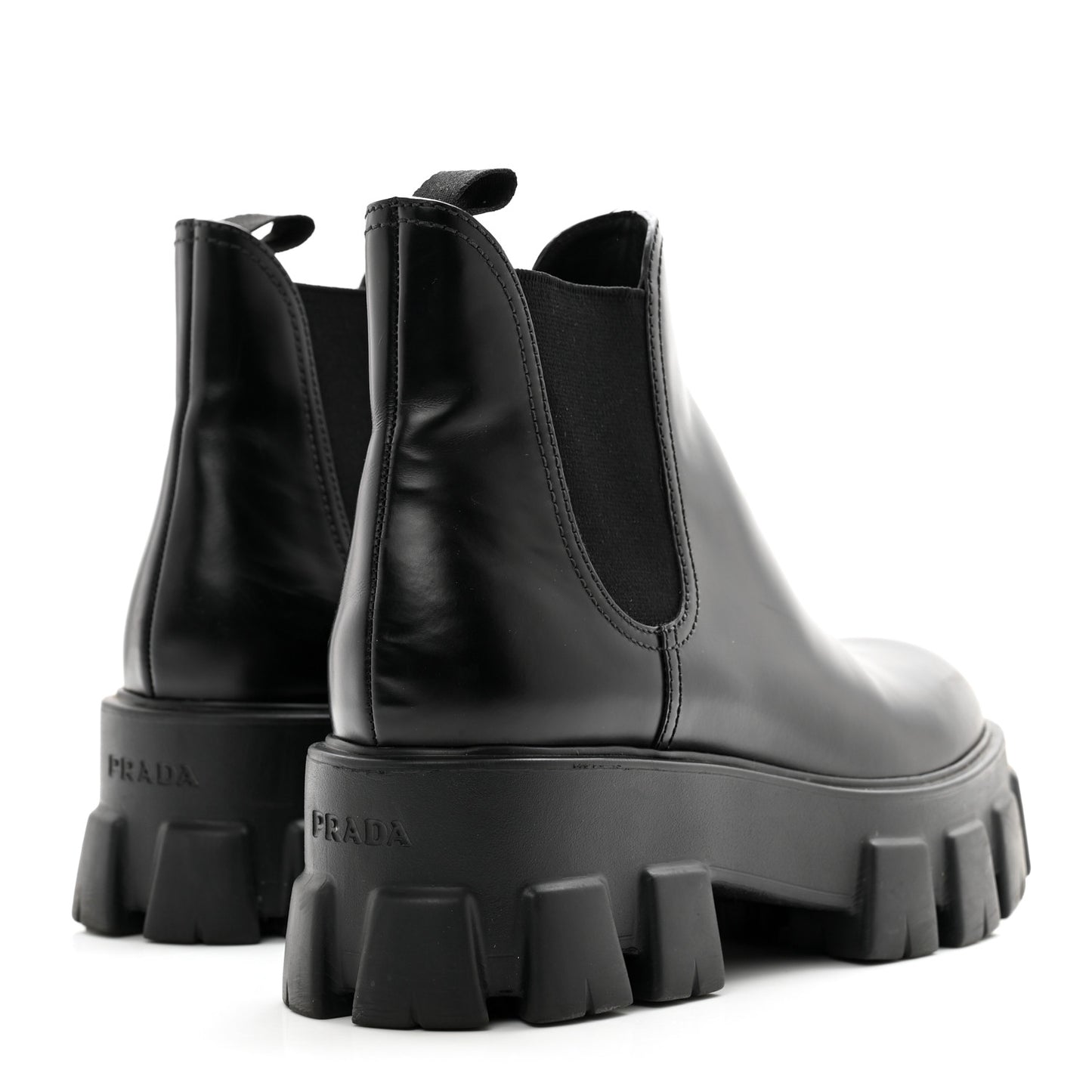 Spazzolato Rois Womens Monolith Chelsea 55mm Ankle Boots 39 Black