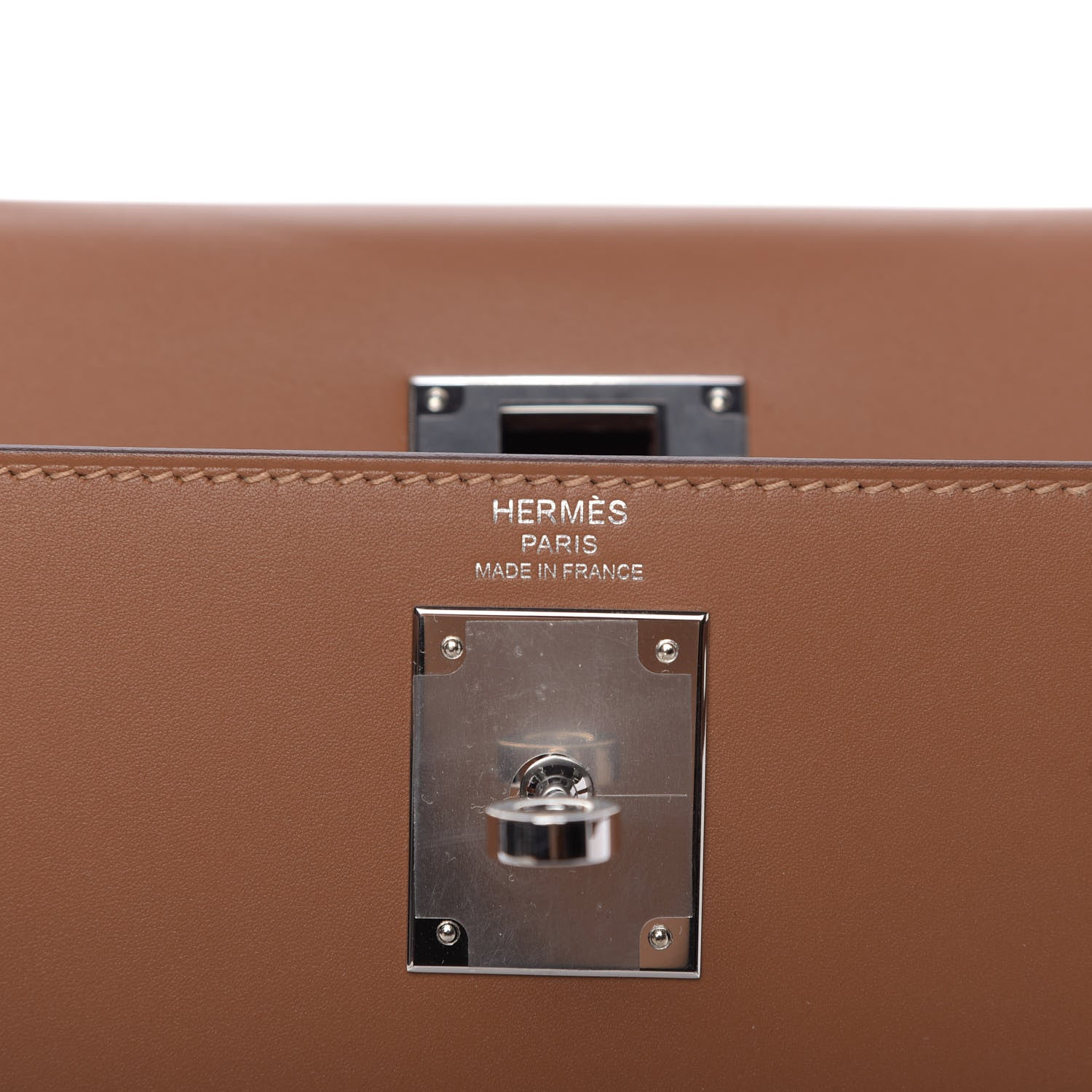 Hermes Veau Monsieur Kelly Sellier 28 Gold 9 of 10