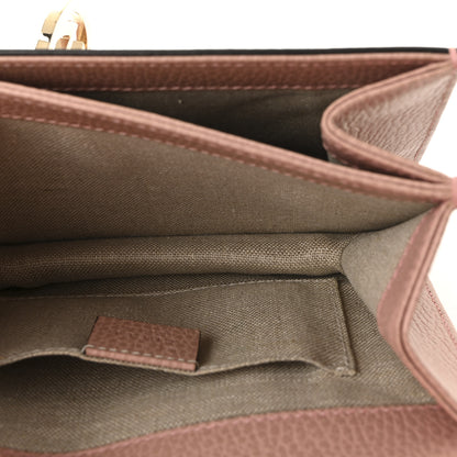 Gucci Dollar Calfskin Small Interlocking G Shoulder Bag Soft Pink 5 of 10