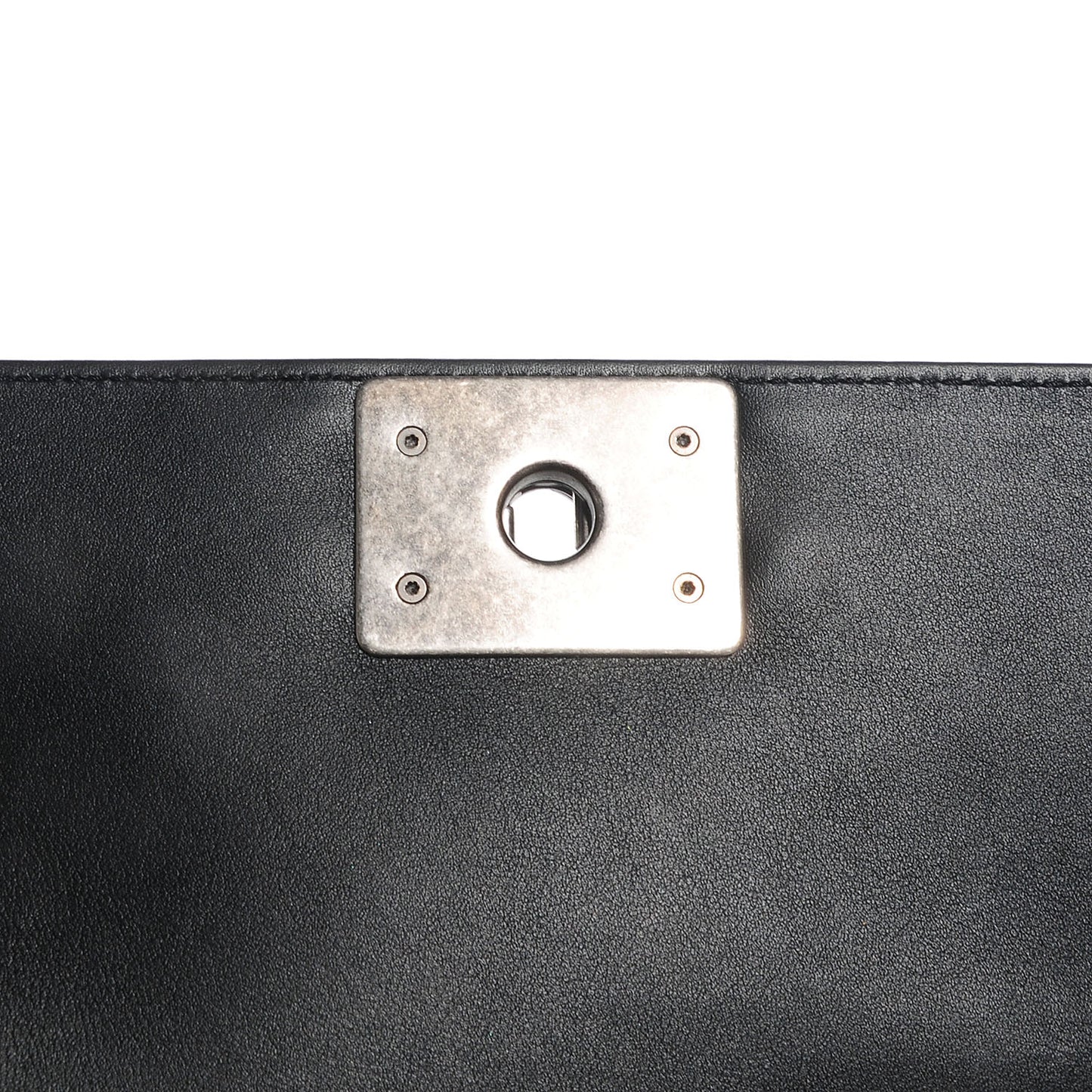 Patent Python Small Boy Flap Black