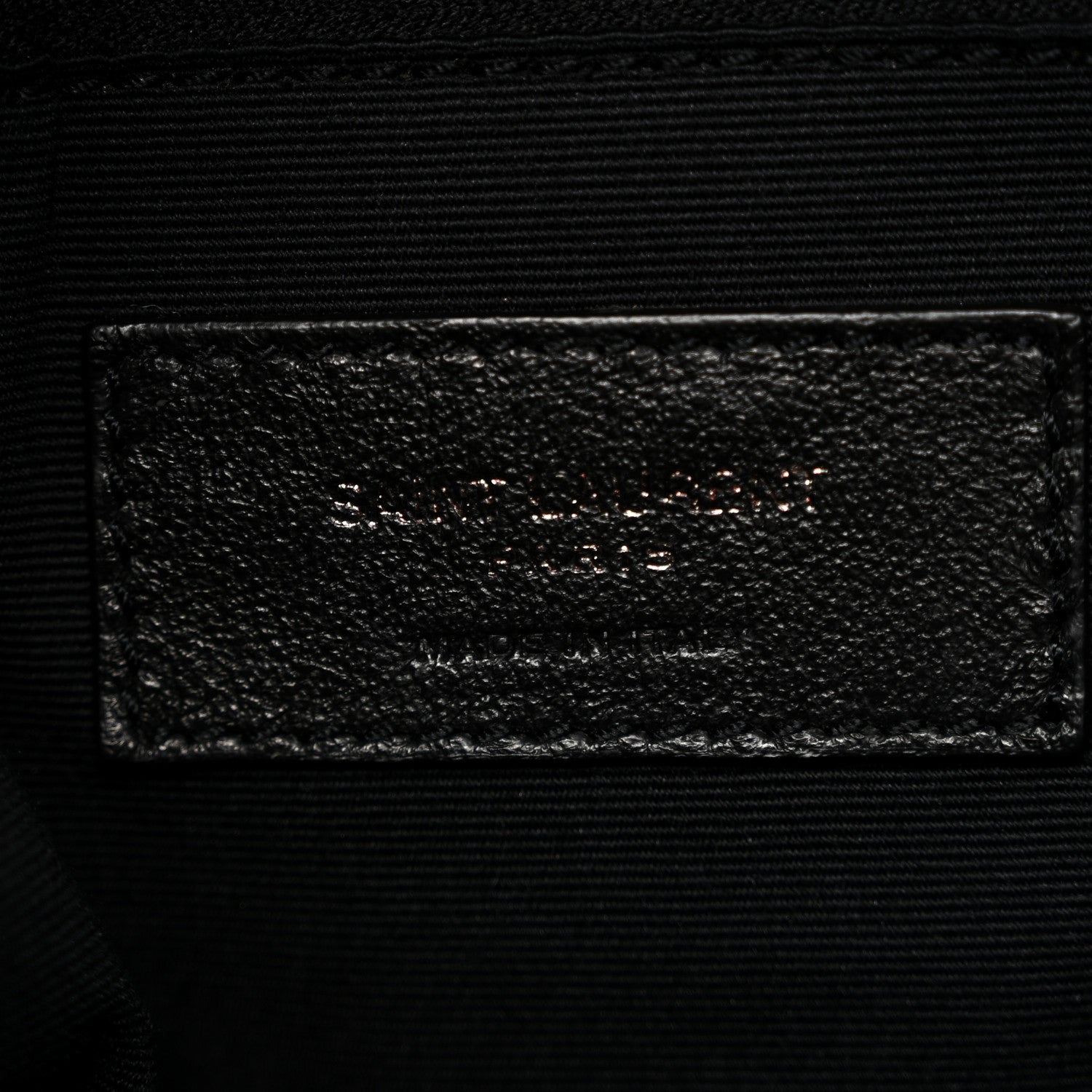 Saint Laurent Crinkled Calfskin Matelasse Monogram Medium Niki Chain Satchel Black 6 of 12