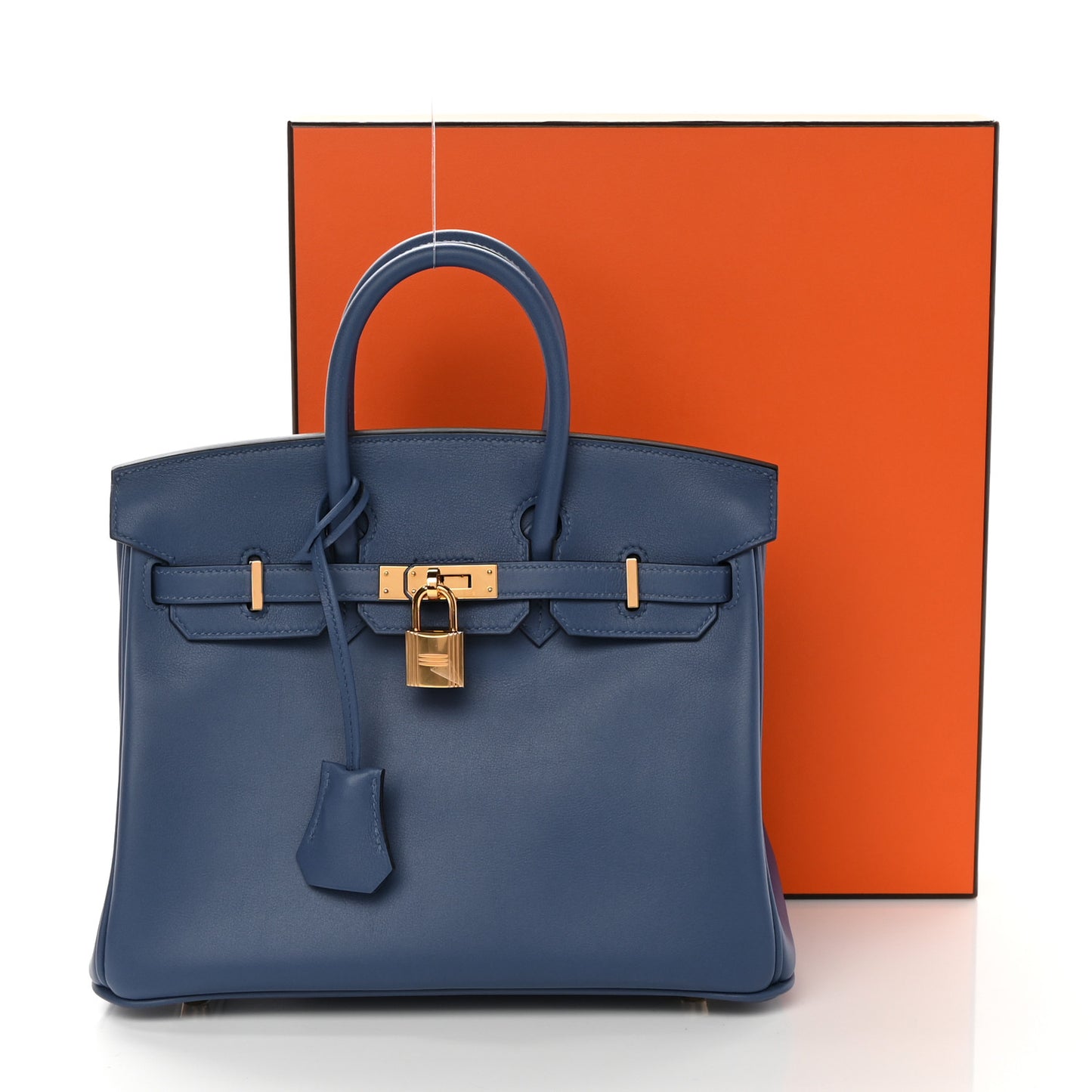 Swift Birkin 25 Bleu Brighton