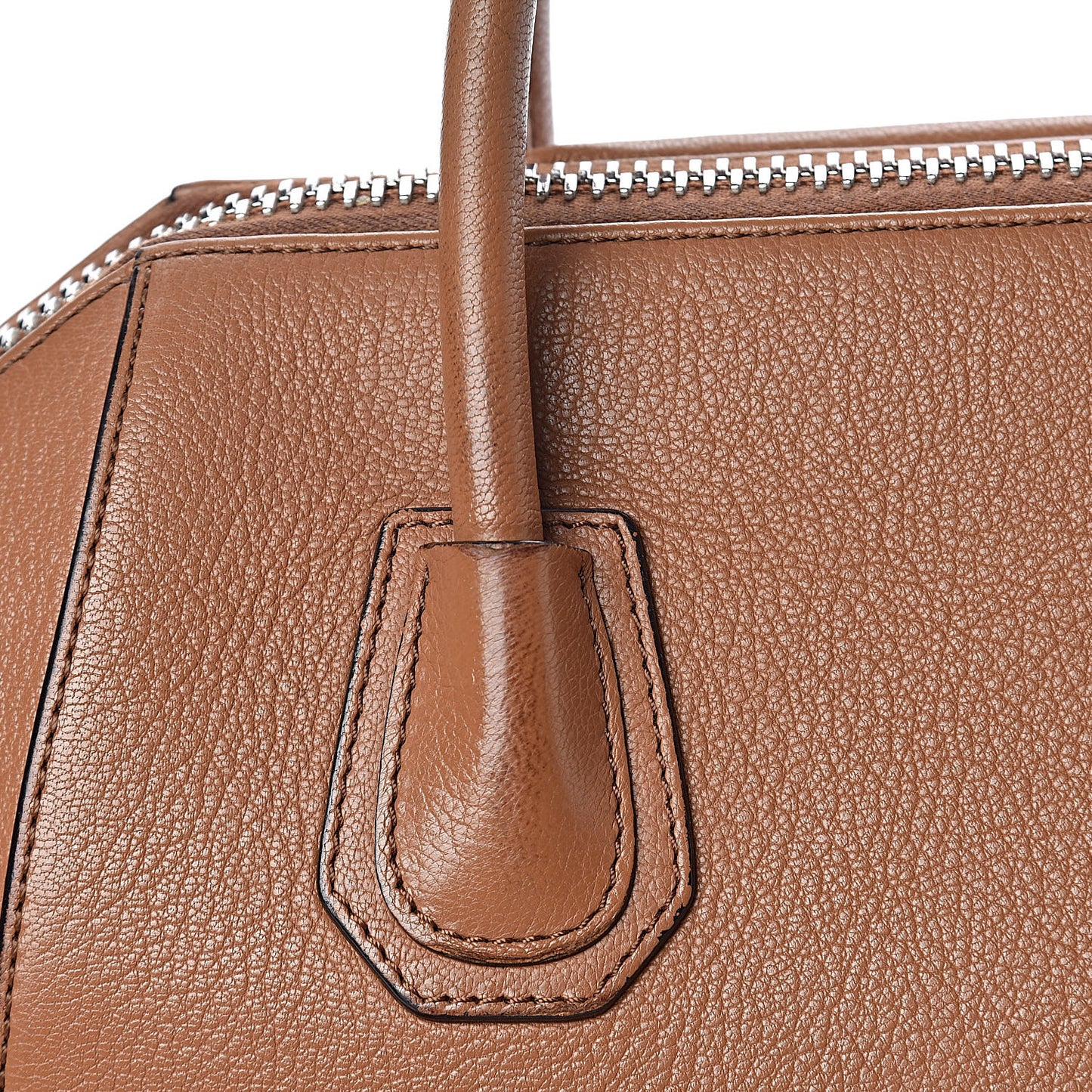 Sugar Goatskin Small Antigona Caramel