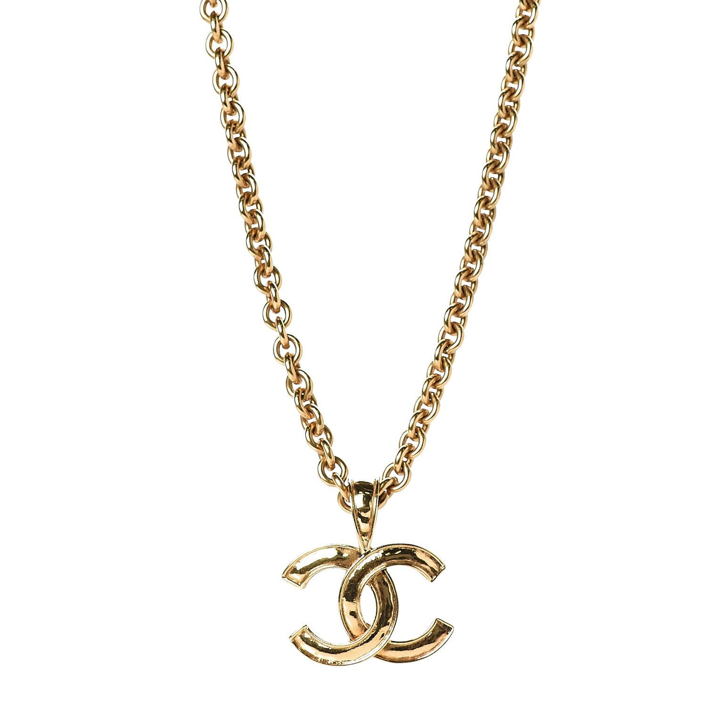 CC Chain Necklace Gold