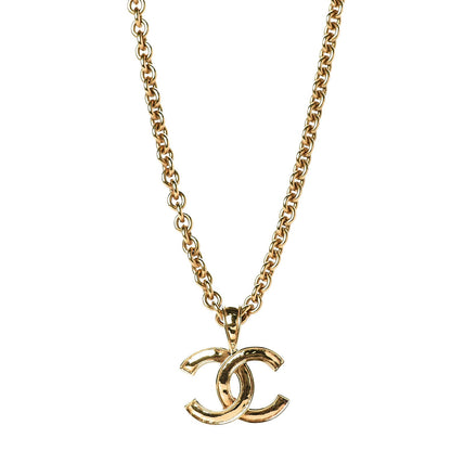 Chanel CC Chain Necklace Gold 1 of 5