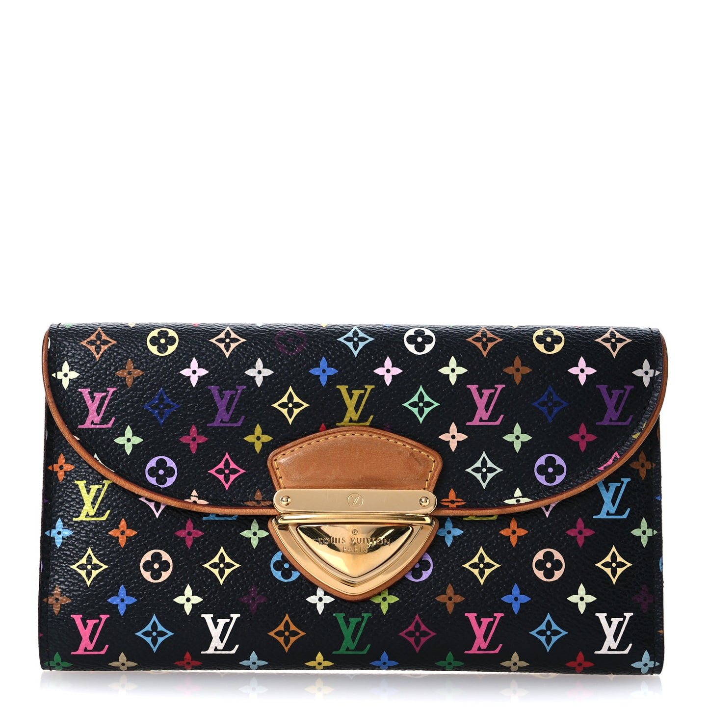 Monogram Multicolor Eugenie Wallet Black Grenade