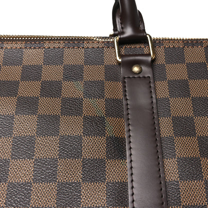 Louis Vuitton Damier Ebene Keepall Bandouliere 55 9 of 10