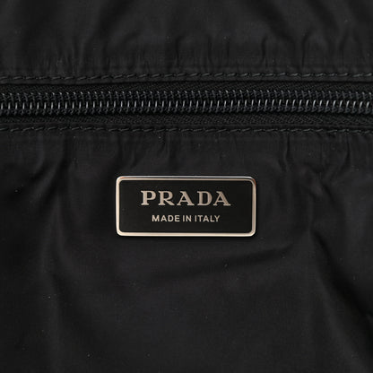 Prada X UNIVERSAL STUDIOS Tessuto Nylon Soft Calfskin Frankenstein Rose Tote Rosso Lacca 6 of 11