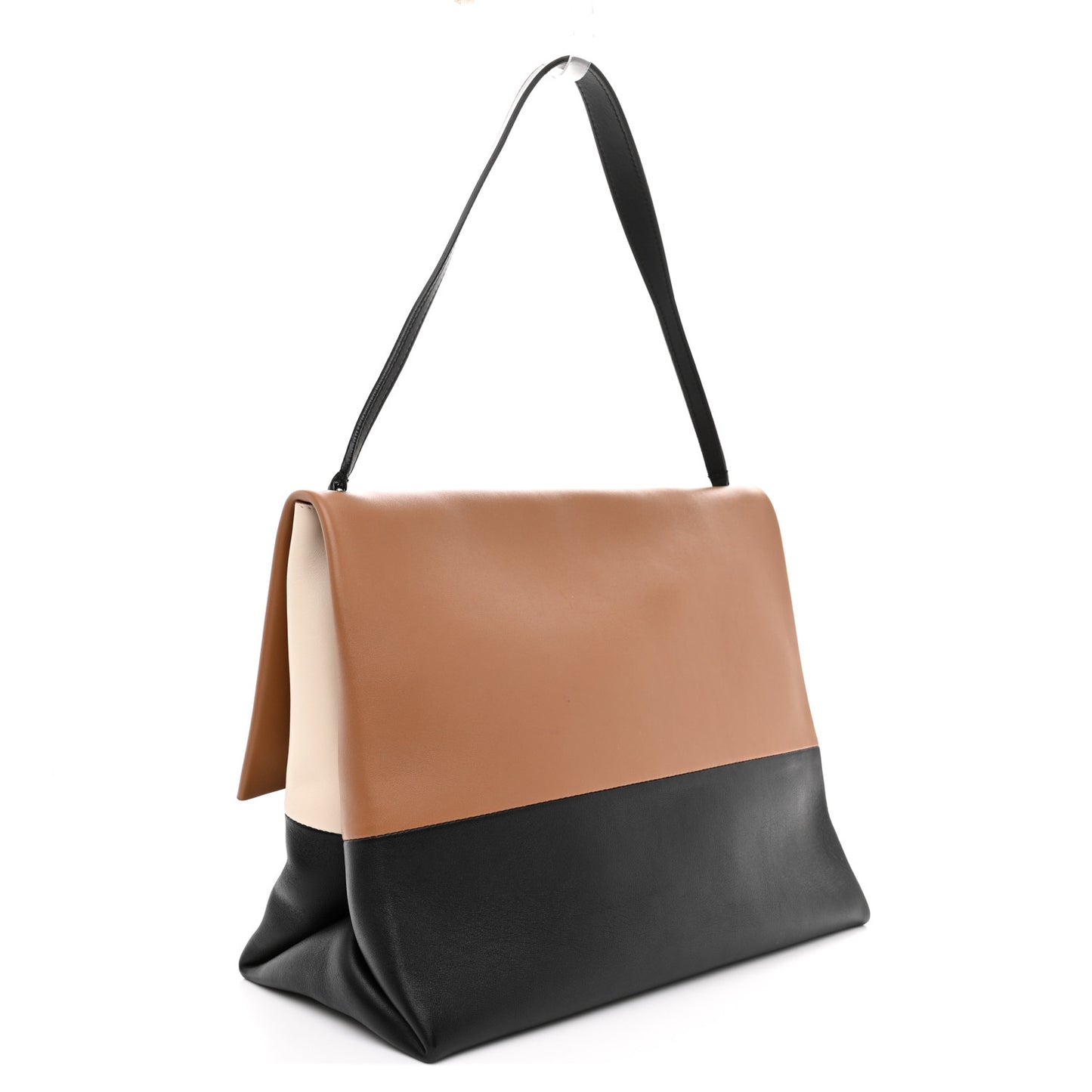 Calfskin All Soft Shoulder Bag Tan