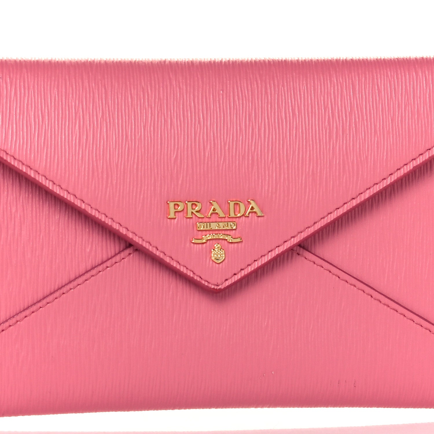 Prada Vitello Move Envelope Wallet Ibisco 9 of 14