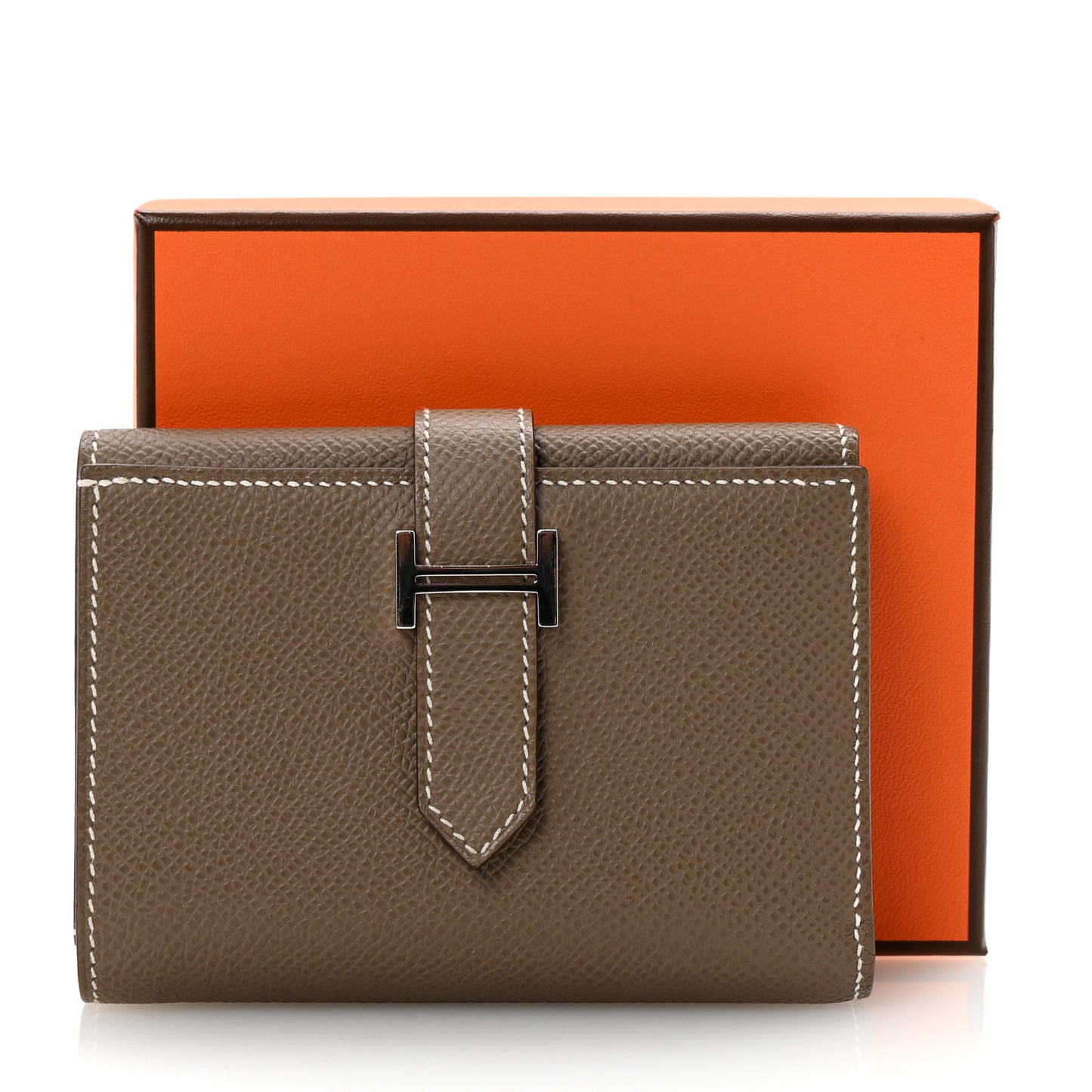 Epsom Tri-Fold Compact Bearn Wallet Etoupe