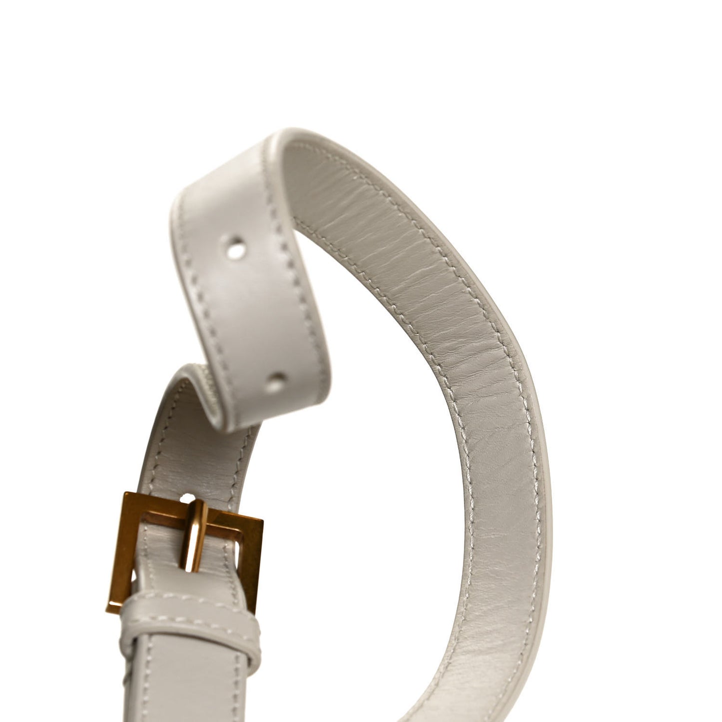Smooth Calfskin Small Solferino Satchel Ivory Natural