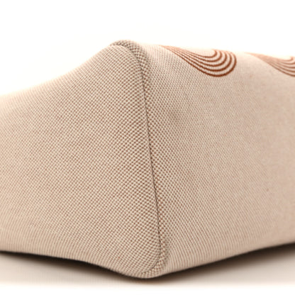 Hermes H Plume Canvas Vache Hunter Circuit 24 Herbag Zip Retourne 31 Fauve Ecru Beige 10 of 14