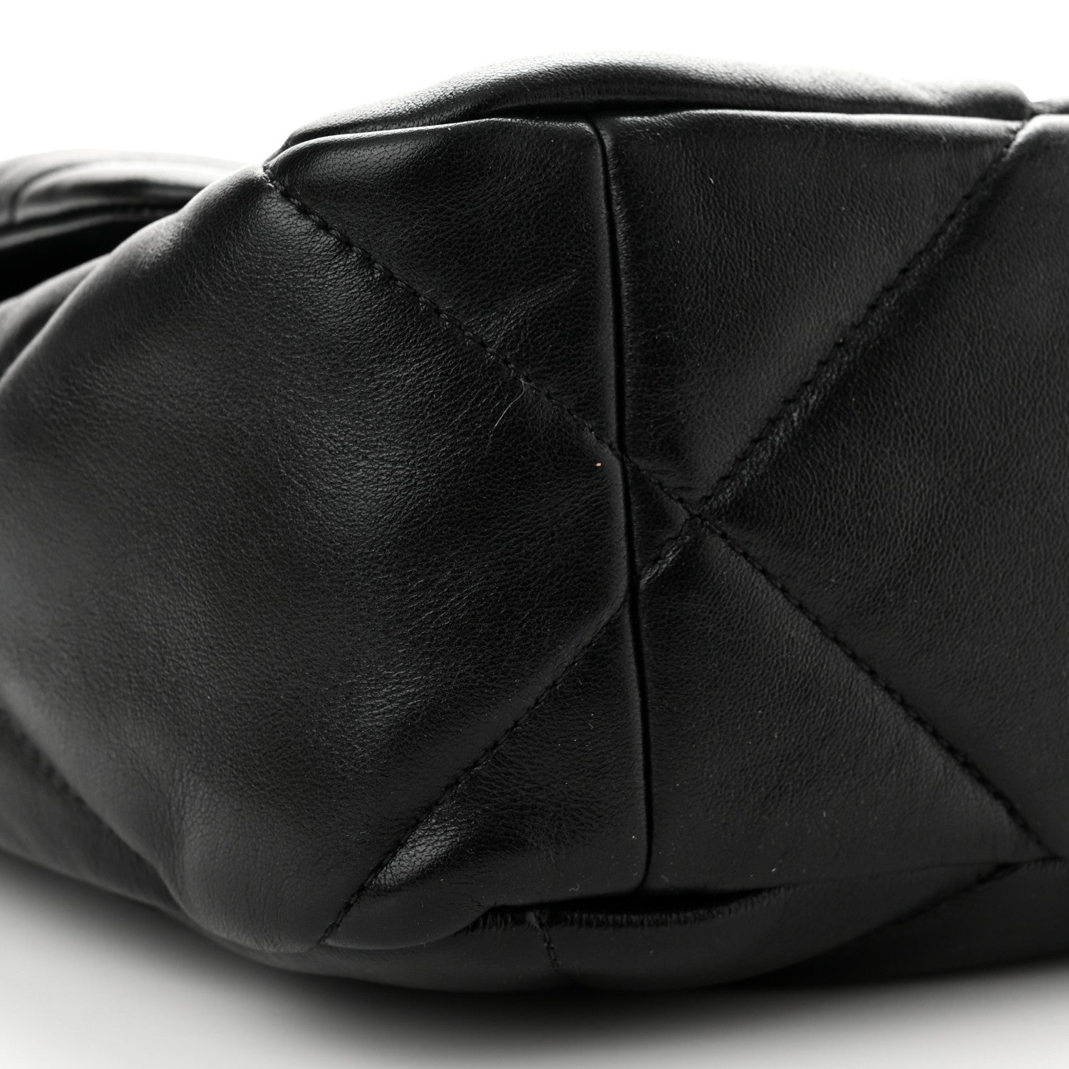 Chanel Lambskin Quilted Large Chanel 19 Flap Black 9 of 10