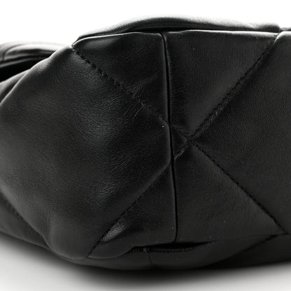Chanel Lambskin Quilted Large Chanel 19 Flap Black 9 of 10