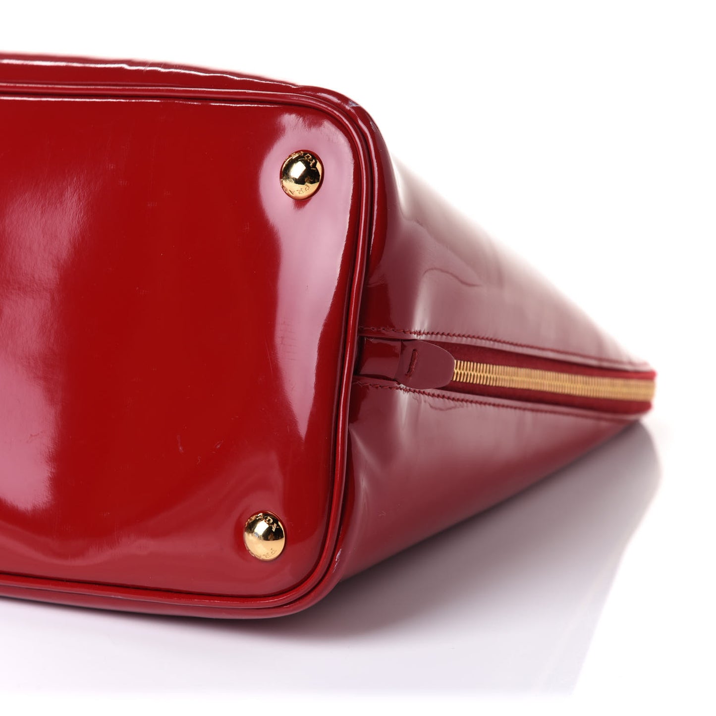 Spazzolato Large Promenade Tote Rubino