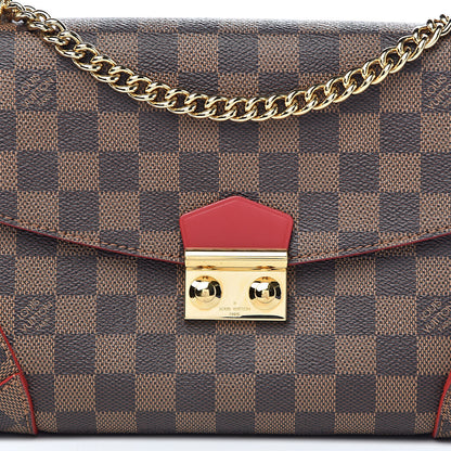 Louis Vuitton Damier Ebene Caissa Clutch Cherry 9 of 9