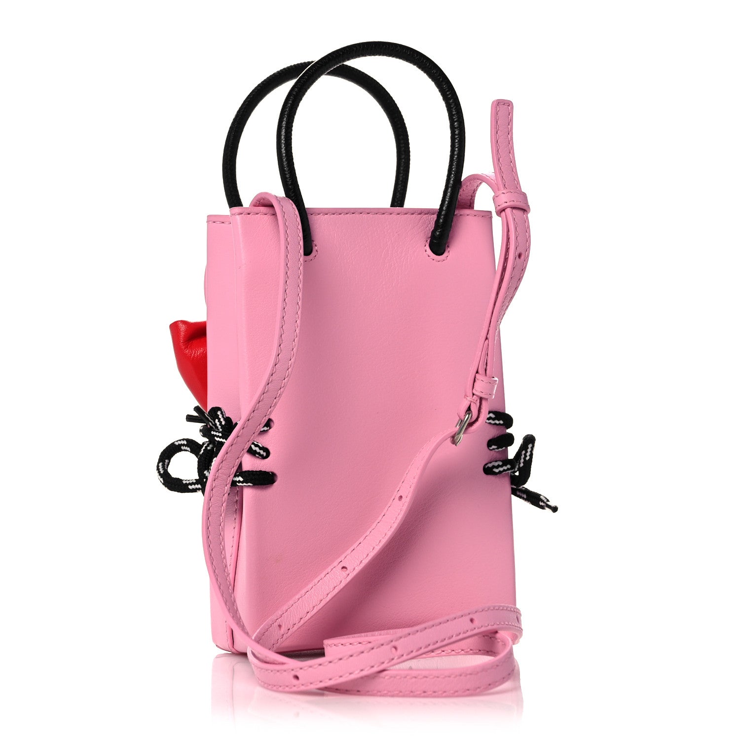 Balenciaga Calfskin Hello Kitty Phone Holder Bag Pink 3 of 10