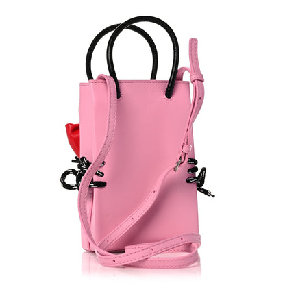 Balenciaga Calfskin Hello Kitty Phone Holder Bag Pink 3 of 10