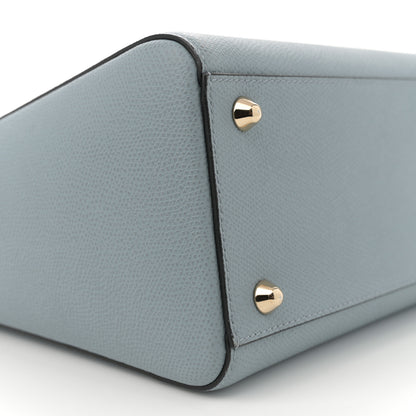 Christian Dior Grained Calfskin Large Lady Dior Sky Blue 9 of 11