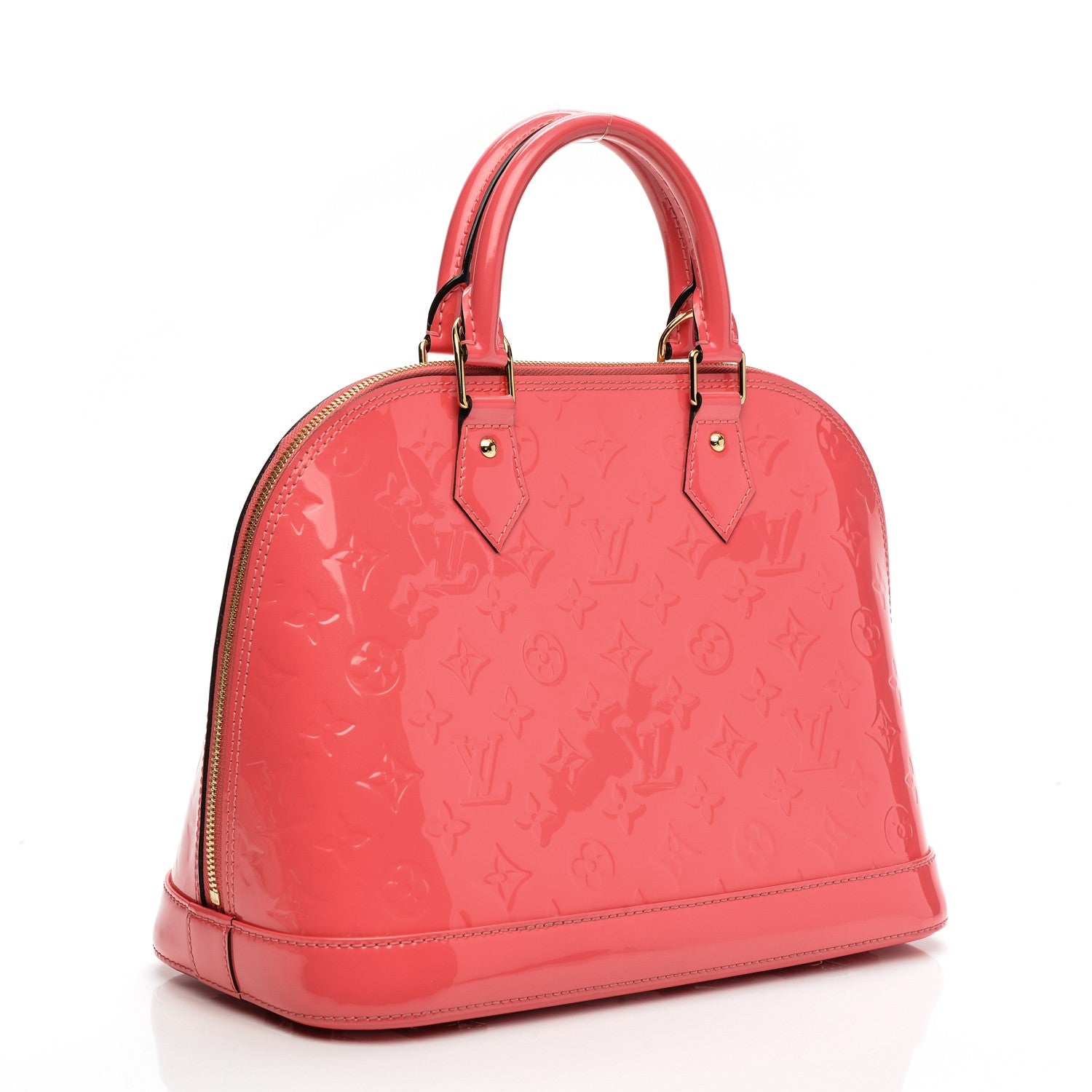 Louis Vuitton Vernis Alma PM Rose Litchi 3 of 9