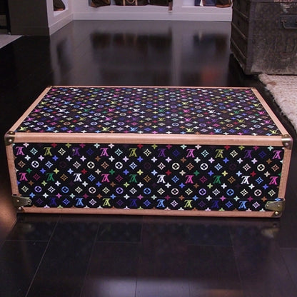 Louis Vuitton Monogram Multicolor Monogram Alzer 80 Black 3 of 12