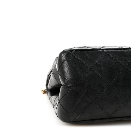 Chanel Aged Calfskin Quilted 2.55 Reissue 227 Flap Black 9 of 10