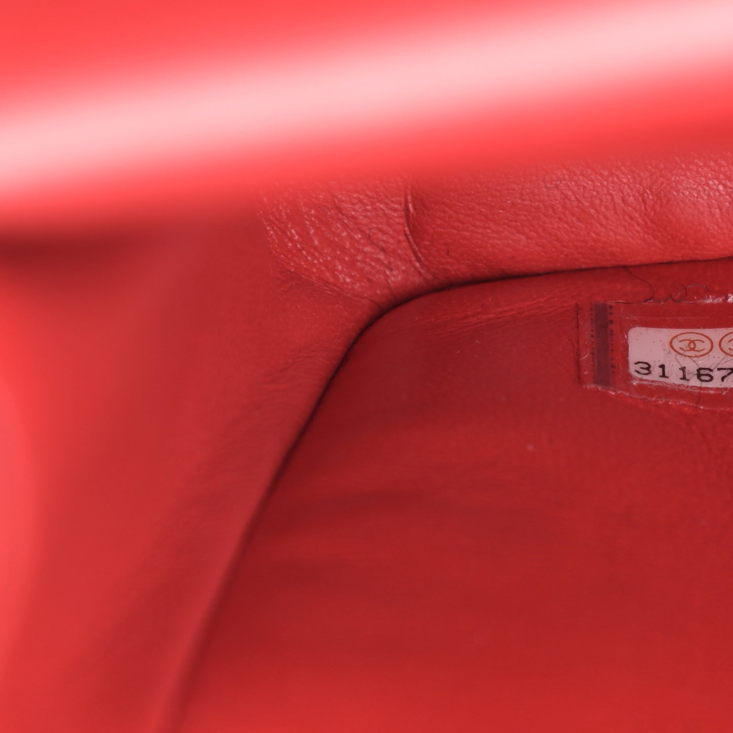 Caviar Quilted Medium Double Flap Red