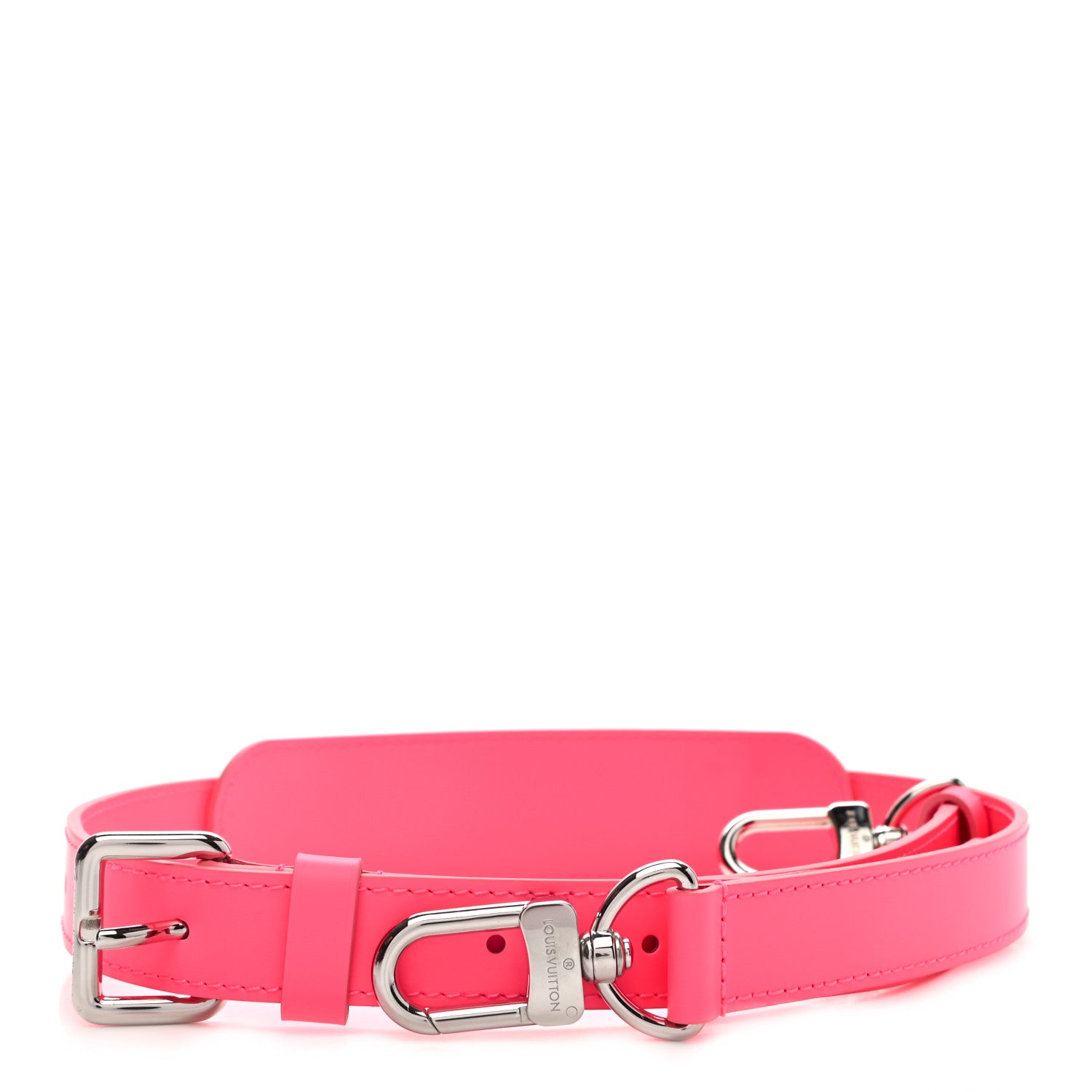 Louis Vuitton Calfskin Adjustable Keepall Bandouliere Shoulder Strap Pink 1 of 3