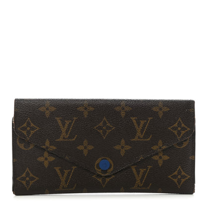 Louis Vuitton Monogram Josephine Wallet Blue 1 of 8