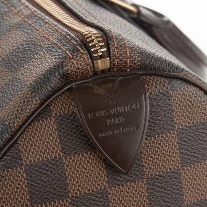 Louis Vuitton Damier Ebene Speedy 30 5 of 8