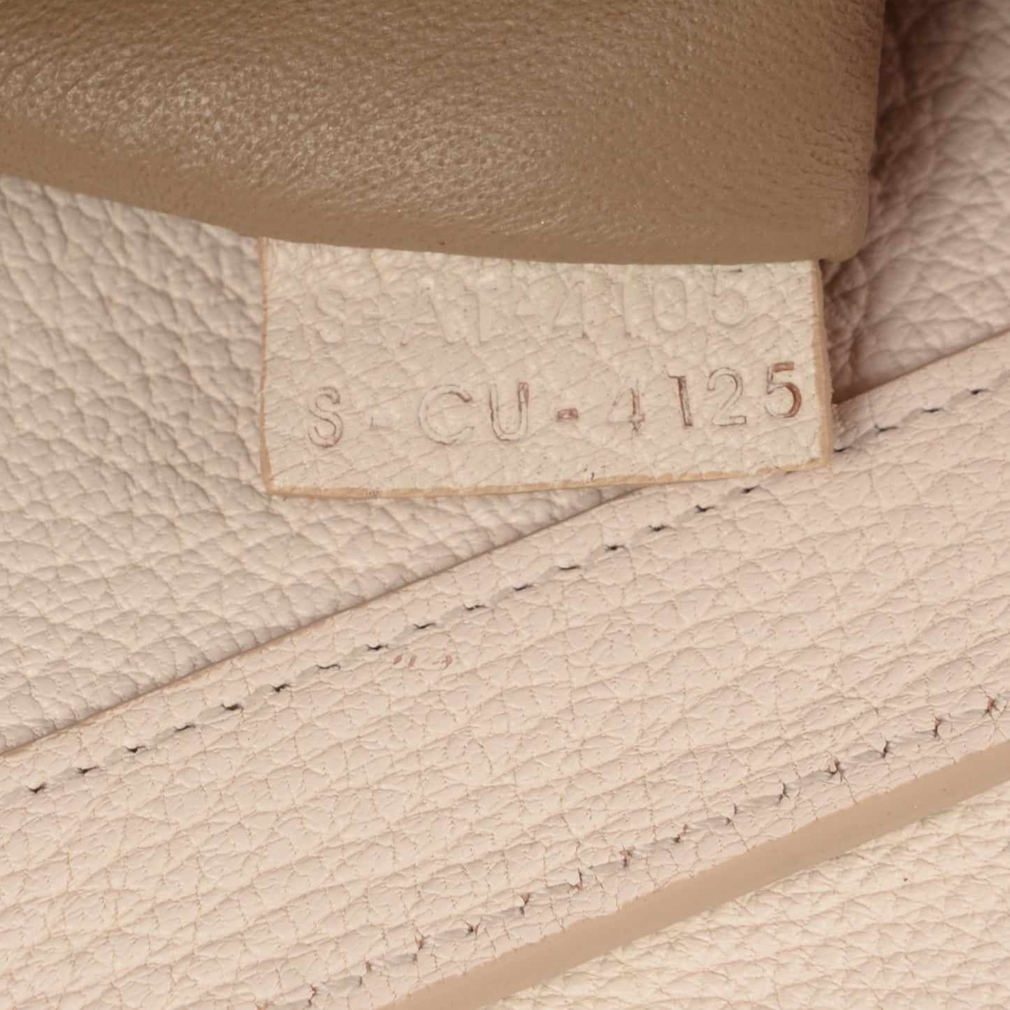 Goatskin Micro Luggage White