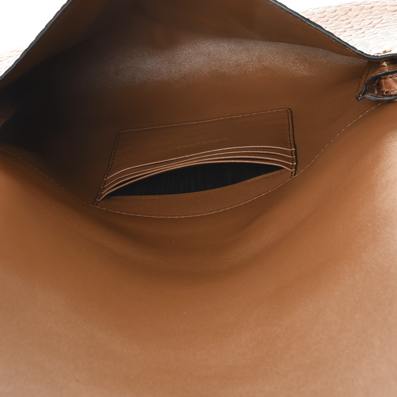 Burberry Signature Grain Vintage Finish Langley Crossbody Camel 5 of 8