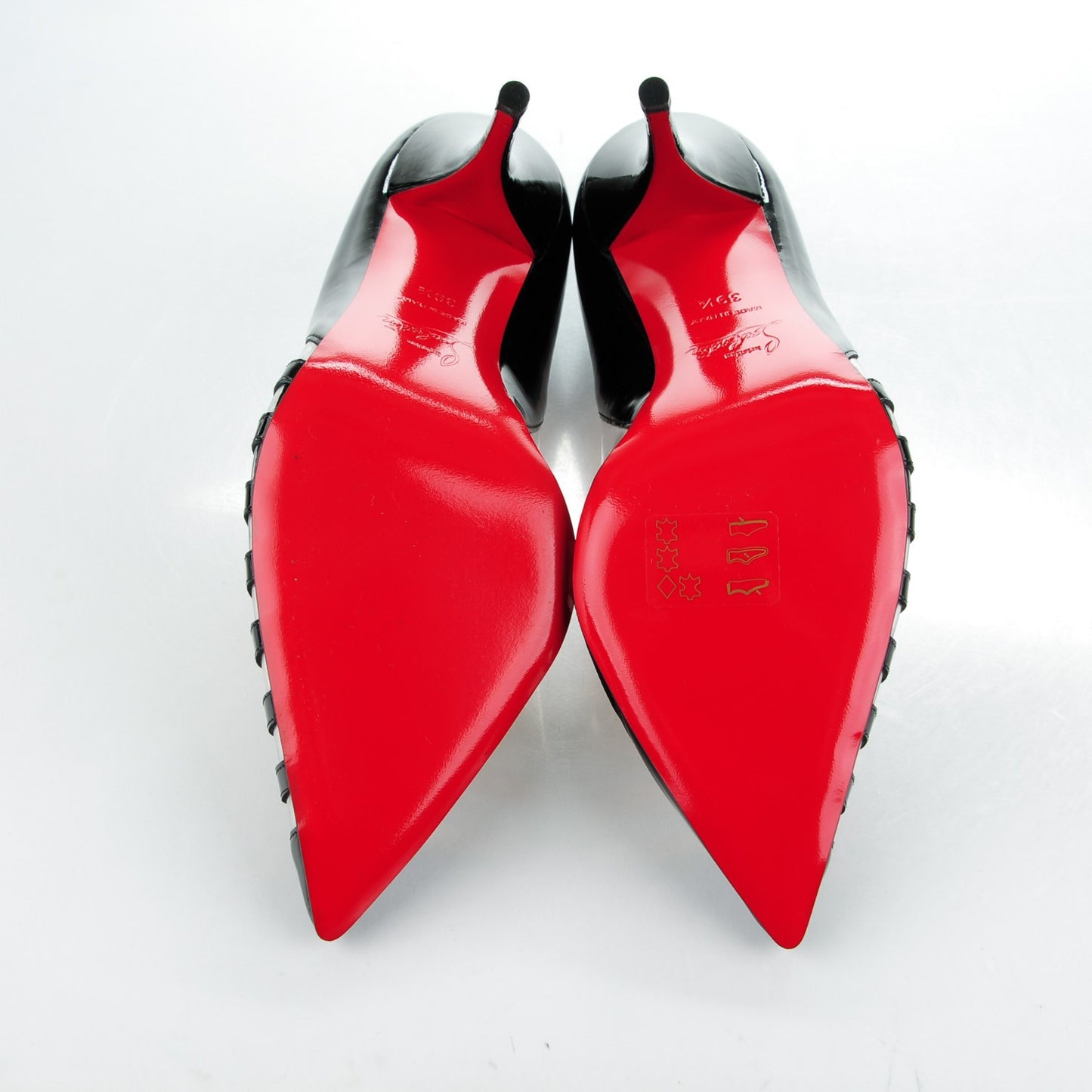 Patent PVC Pivichic 100 Pumps 39.5 Black