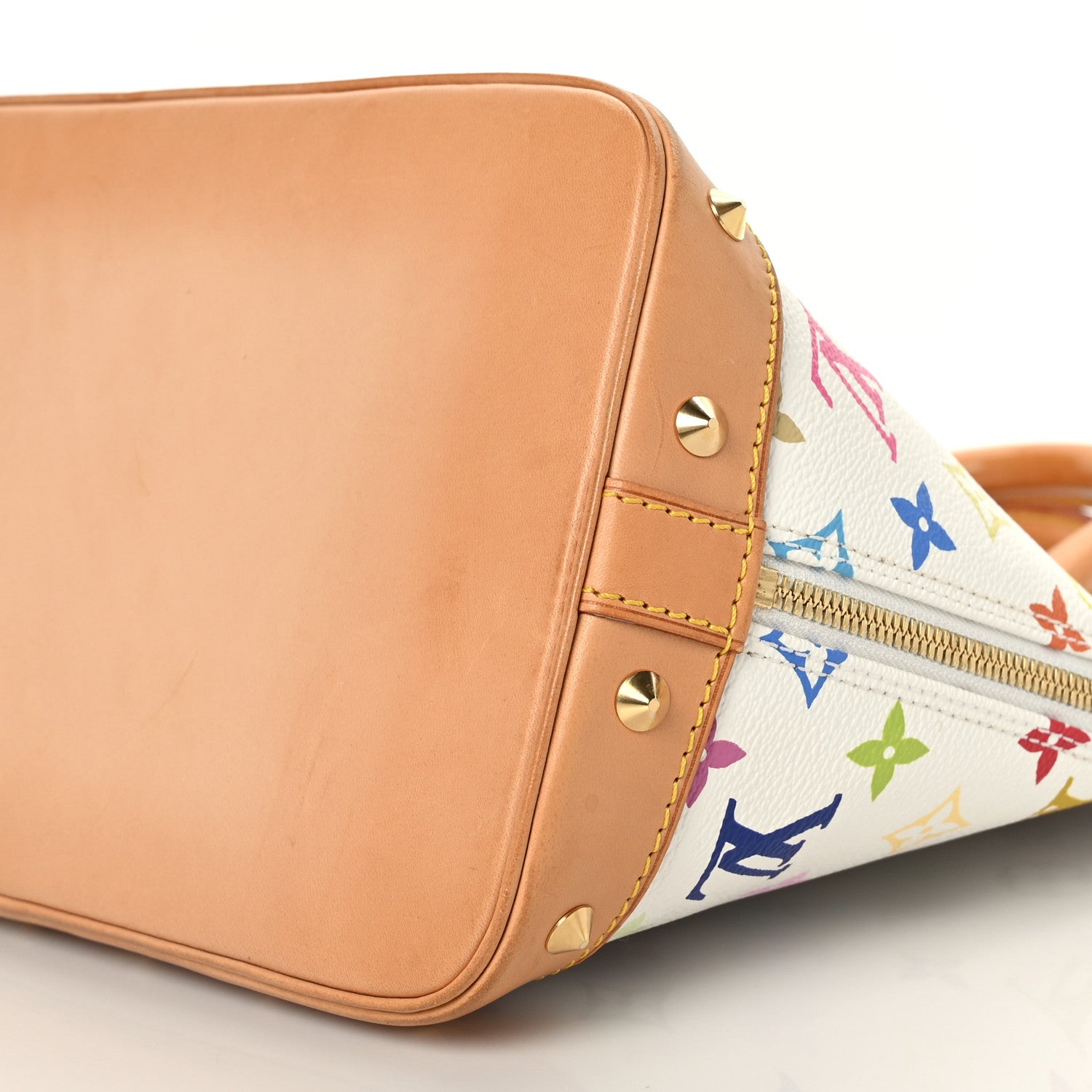 Louis Vuitton Monogram Multicolor Alma White 9 of 9
