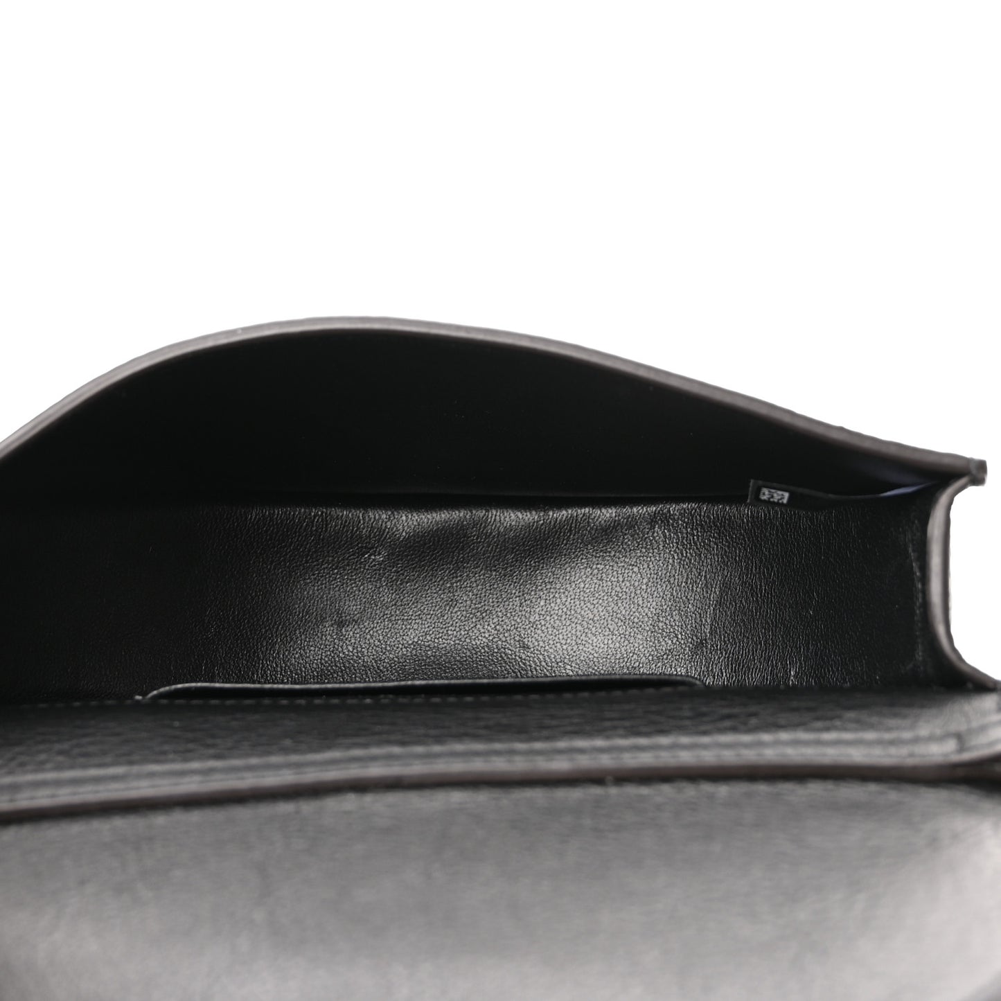 Calfskin Small Nile Bracelet Minaudiere Bag Black