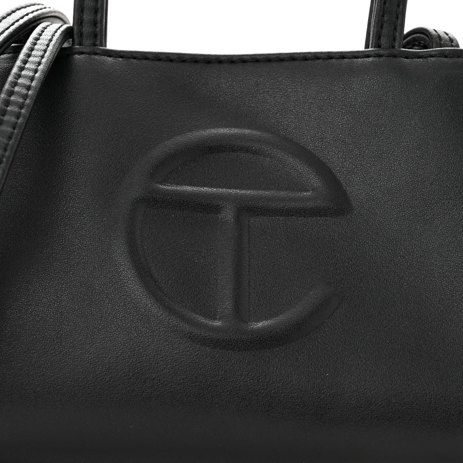 Telfar Vegan Leather Small Shopping Bag Black 8 of 10