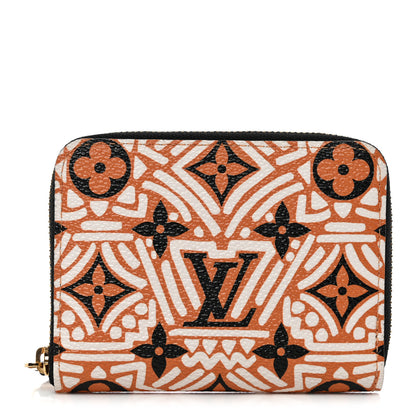 Louis Vuitton Monogram Giant Crafty Zippy Coin Purse Creme Caramel 1 of 7