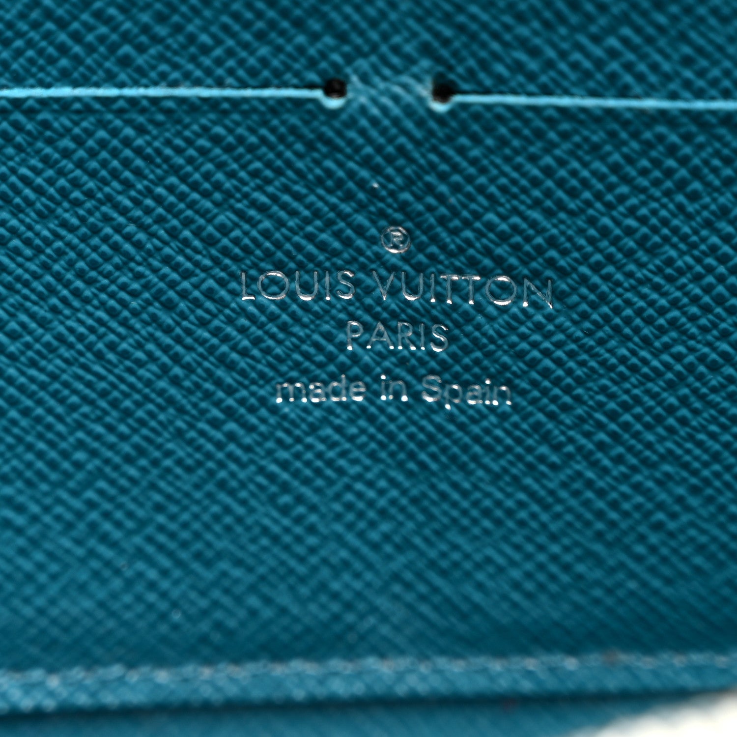 Louis Vuitton Epi Zippy Wallet Indigo 6 of 11