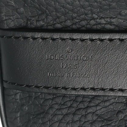 Louis Vuitton Monogram Taurillon Keepall Bandouliere 25 Black 6 of 9