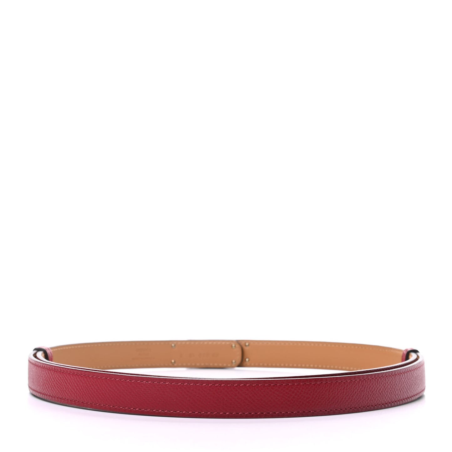 Epsom Kelly Belt Rouge Casaque