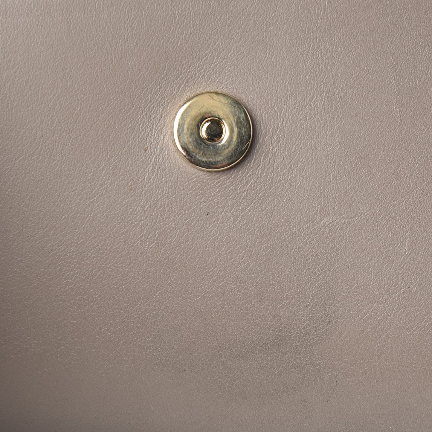 Suede Calfskin Mini Faye Shoulder Bag Motty Grey