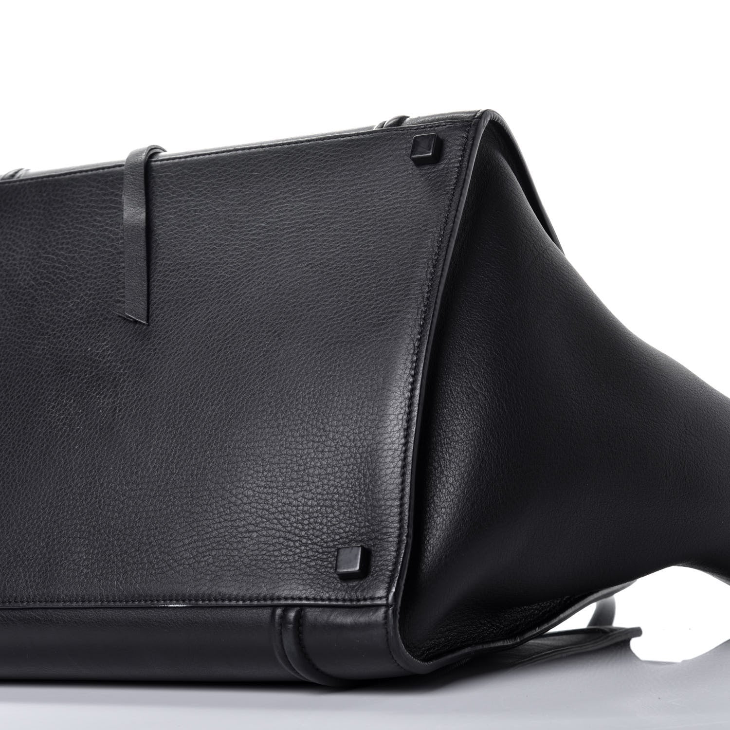 Celine Supple Calfskin Medium Phantom Luggage Black 8 of 10