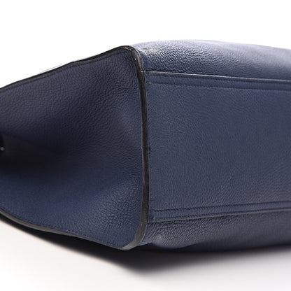 Gucci Soft Calfskin Medium Jackie Top Handle Bag Classic Blue Marine 11 of 17