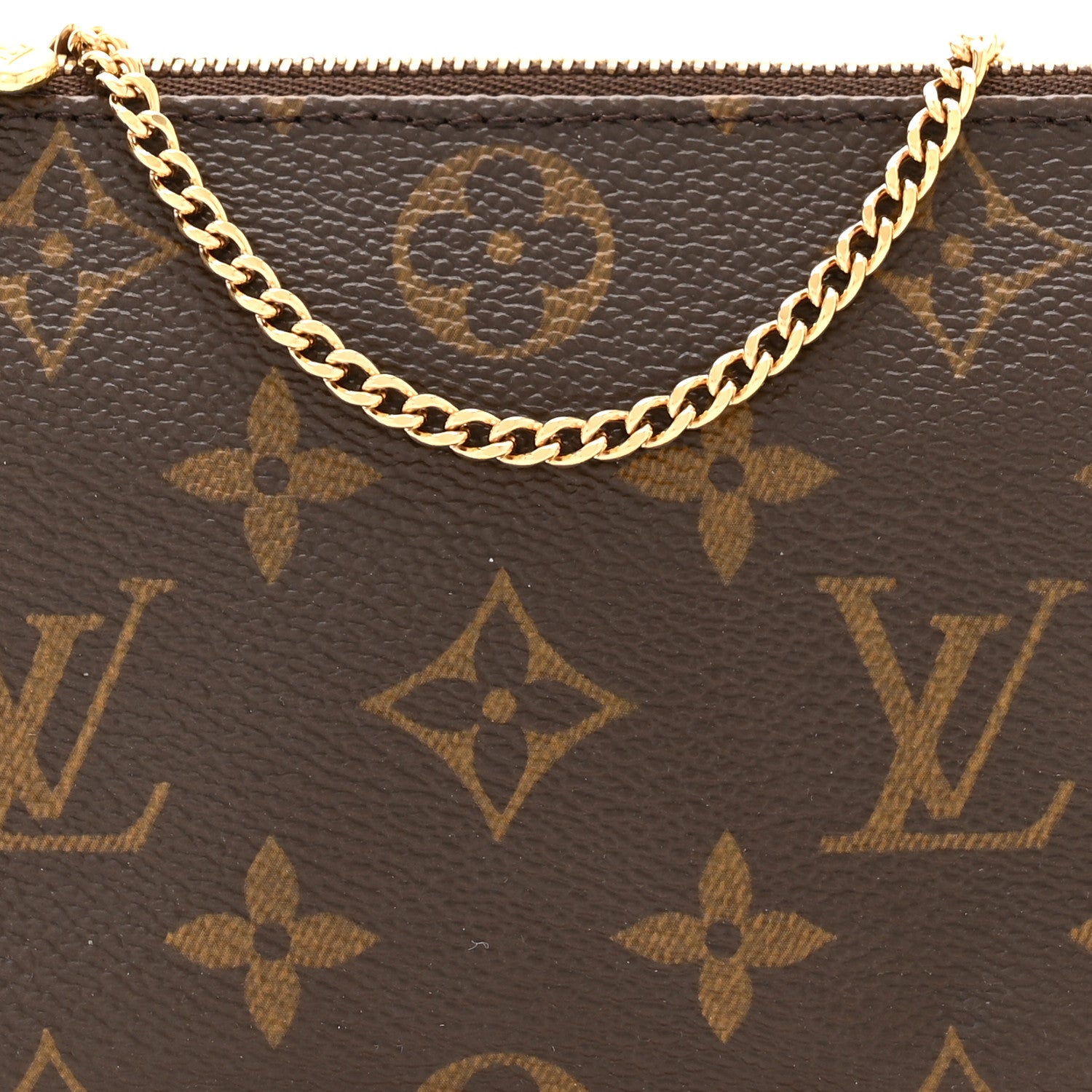 Louis Vuitton Monogram Mini Pochette Accessories 8 of 10