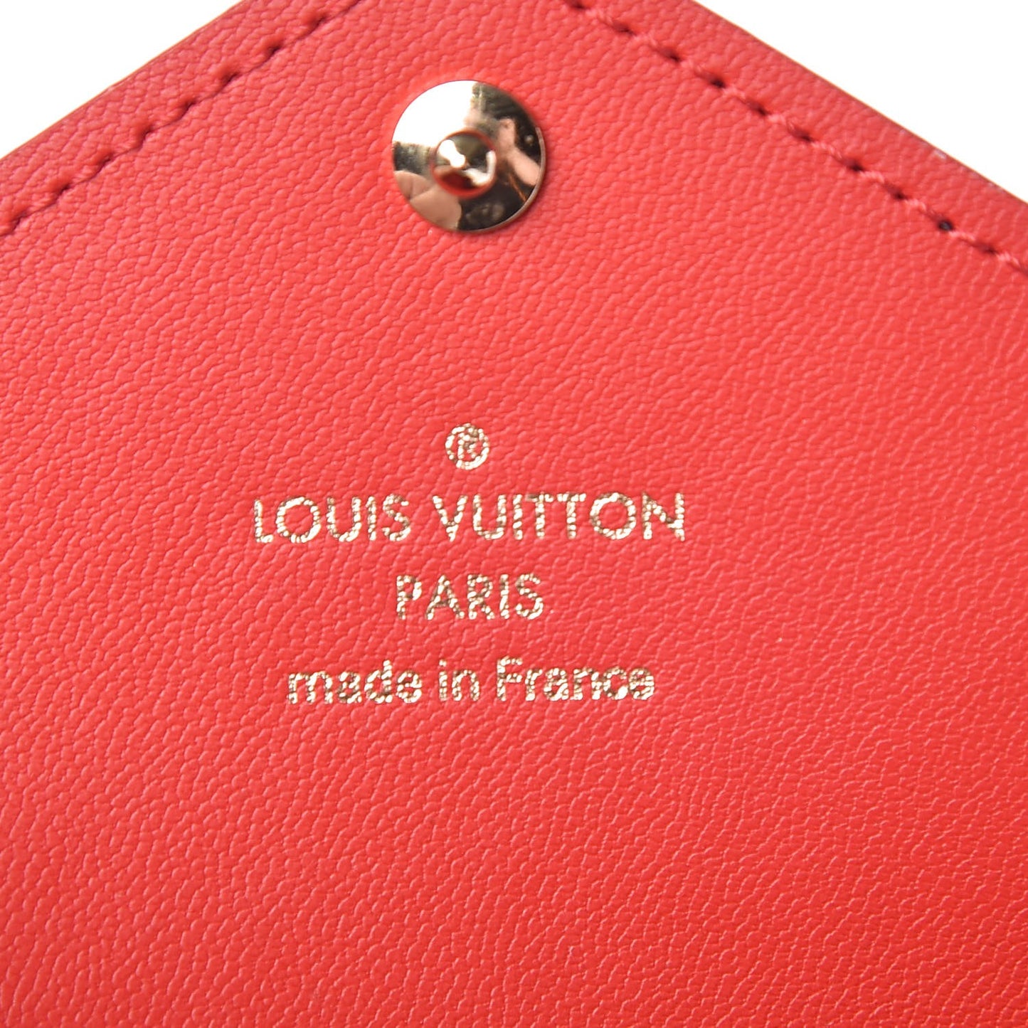 Monogram Medium Kirigami Pochette Insert Coquelicot