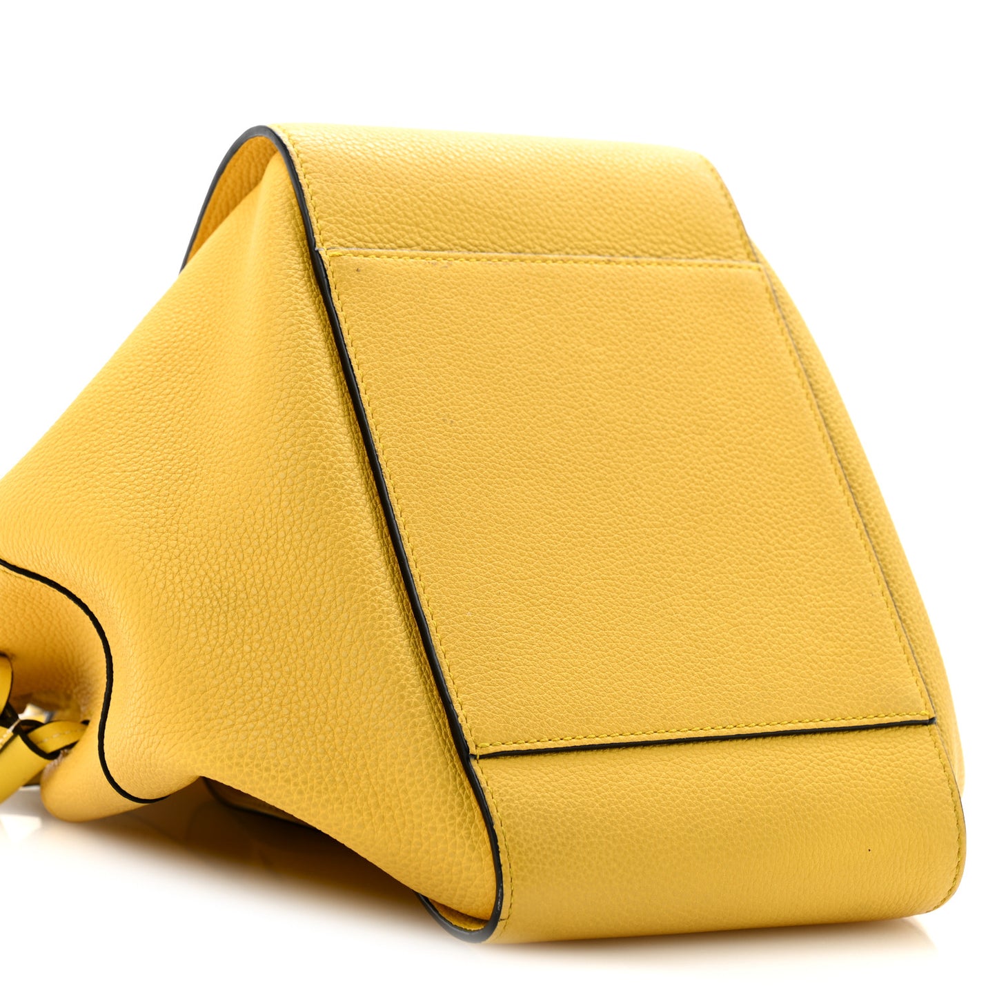 Calfskin Mini Hammock Shoulder Bag Yellow