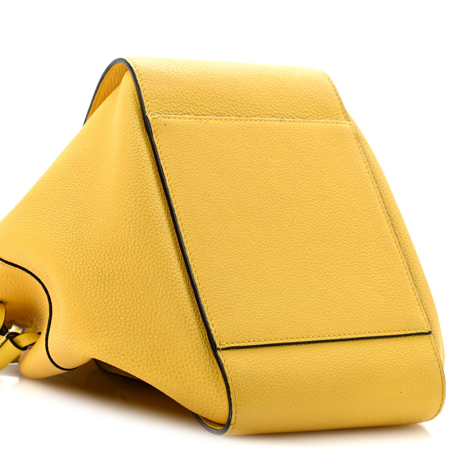 Loewe Calfskin Mini Hammock Shoulder Bag Yellow 9 of 12