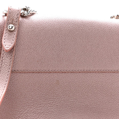 Louis Vuitton Soft Calfskin Eyelet Lockme II Chain Bag BB Rose Gold 10 of 12